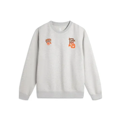 LINING Badfive Толстовка Мужская Фотиния Серый Капля Воды Серый