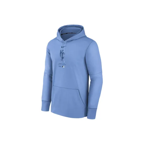 Nike Kansas City Royals Городской Connect Practice Толстовка Мужской Небесно-голубой