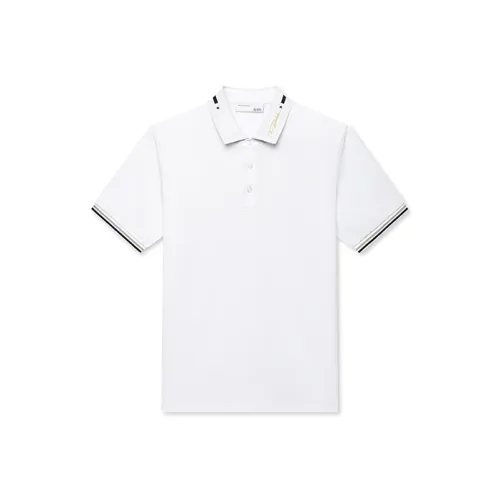 GXG Letter Slim Fit Polo Summer Men's