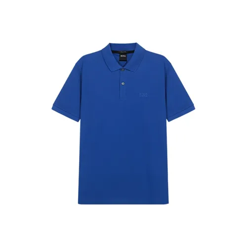 Hugo Boss SS21 Поло Мужское Синее