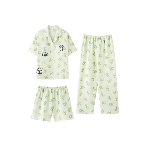 WANANNI Пижамный комплект женский мятно-зеленый