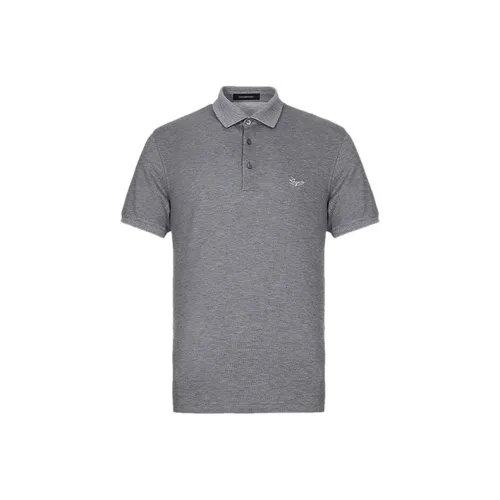 Ermenegildo Zegna Gray Men's Polo