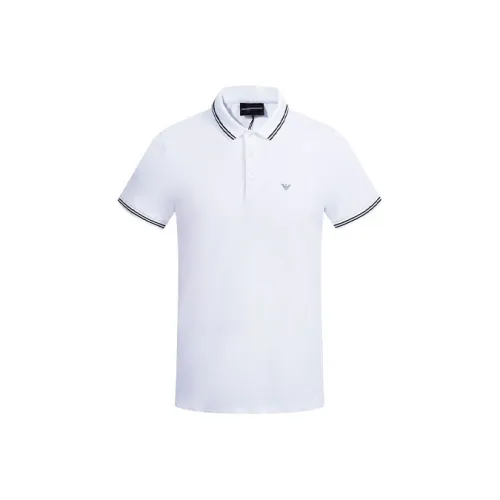 EMPORIO ARMANI Поло Мужское Белое