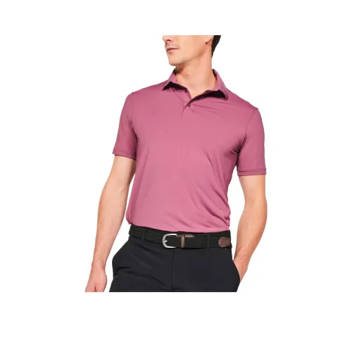 DECATHLON Поло Мужское Темно-Розовое