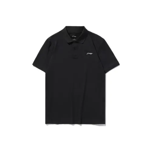 LINING Training Series Поло Мужское Черное