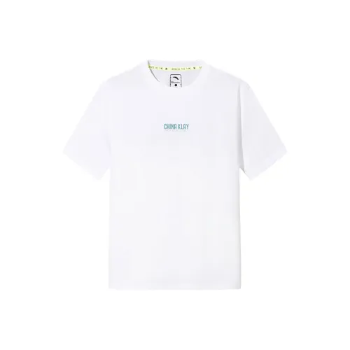 ANTA Thompson KT Basketball Т-рубашка Мужская Чисто Белая