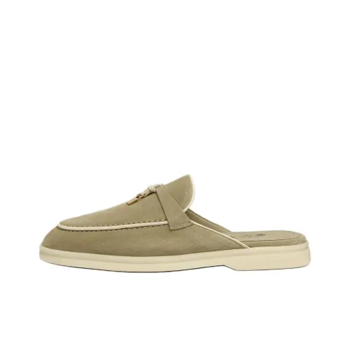 Loro Piana Домашние тапочки Женские Зеленый