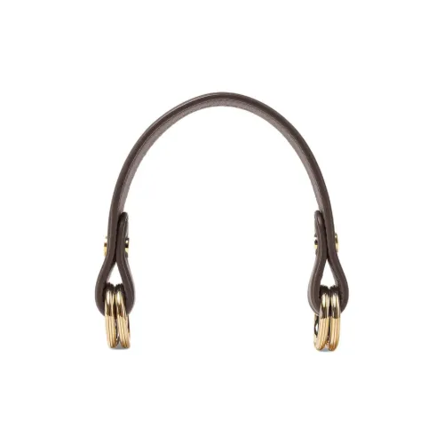 Loro Piana Телячья кожа Сумка Аксессуар Сумка Ремень Женские Chocolates Черный