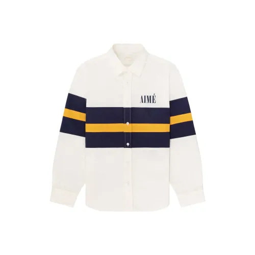 AIME LEON DORE SS24 Рубашка Унисекс Белый