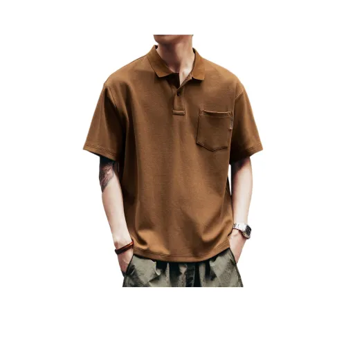 GELANLU Мужская рубашка поло