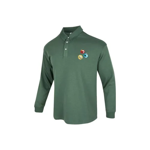 ADIDAS NEO Поло Унисекс Зеленый