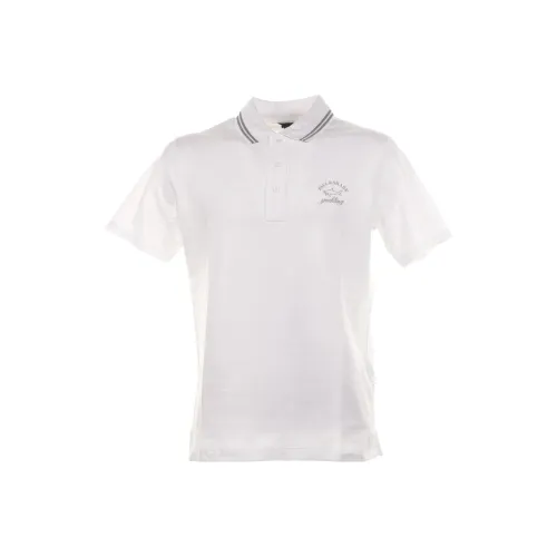 Paul & Shark Белая Мужская Поло