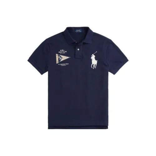 Polo Ralph Lauren Морской Синий Мужское Поло