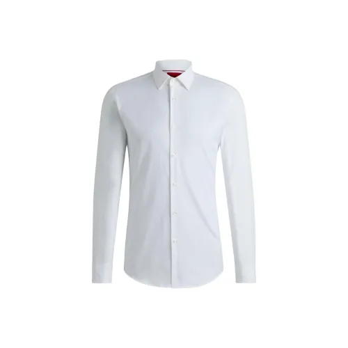 Hugo Boss FW24 Рубашка Мужская Белая