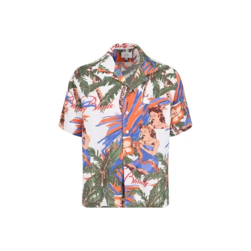 RHUDE Orange Мужские Рубашки