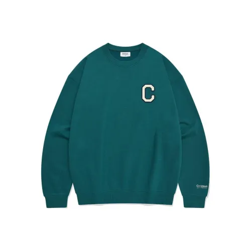 COVERNAT Толстовка Унисекс Темно-зеленый