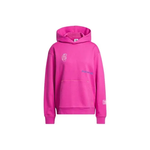 Adidas Толстовка Унисекс Яркий Фуксия