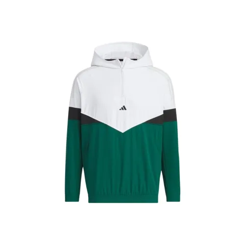 Adidas TWISTKNIT Толстовка Мужская Белый Преппи Зеленый