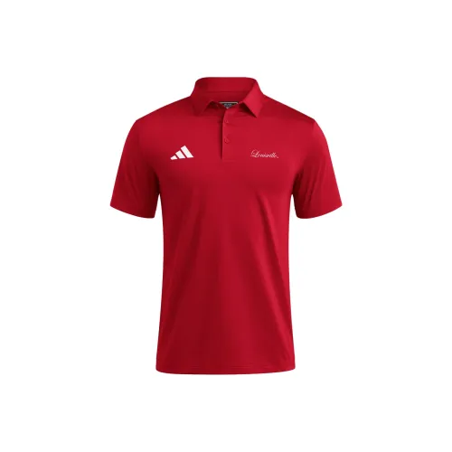 Adidas LouisvilleUltimate365 Cardinals Spring Polo Men's Team Red White