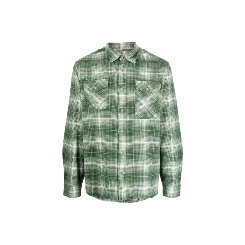 WOOLRICH Лесной зеленый Мужские рубашки
