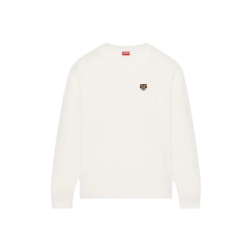 KENZO SS24 Свитшот Мужской Серый Белый