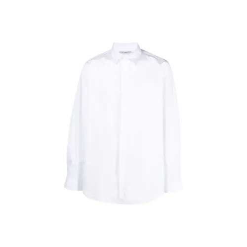 Neil Barrett совместная марка Белый Мужской Рубашки