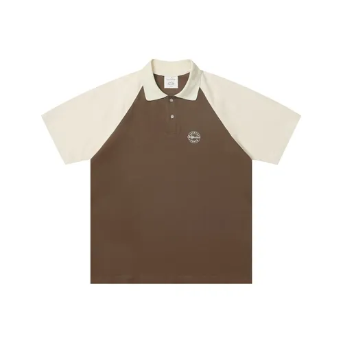 COUNTRY MOMENT Бежевый и Коричневый Мужская Поло