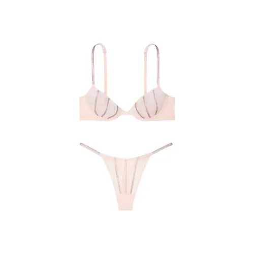 Victoria's Secret Комплект нижнего белья для женщин светло-розовый