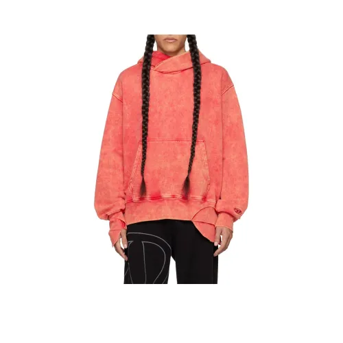 DIESEL Orange Men's Sweatshirts