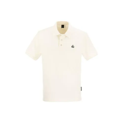 Moose Knuckles Белая Мужская Поло