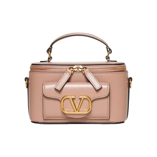 Valentino Locò Телячья кожа Одно плечо Сумка Мини Женская Нюдово-розовая