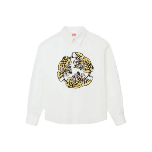 KENZO Белые Мужские Рубашки