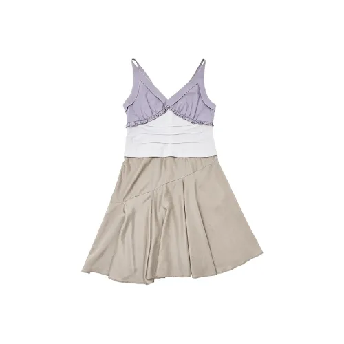 SINBOS Slip Платье Женское Лавандовое Многоцветное