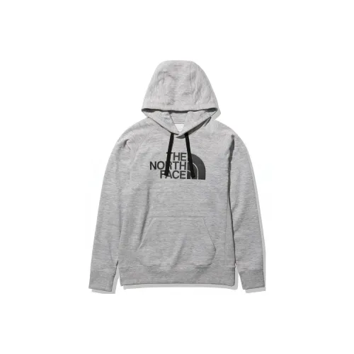 THE NORTH FACE Heathered Sweat Hoodie Sweatshirt Men's Gray