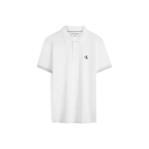 CALVIN KLEIN Поло Мужское Белое
