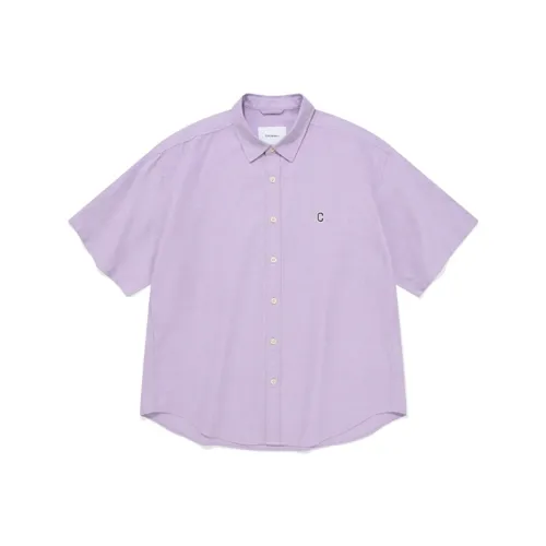 COVERNAT Фиолетовый Унисекс Рубашки