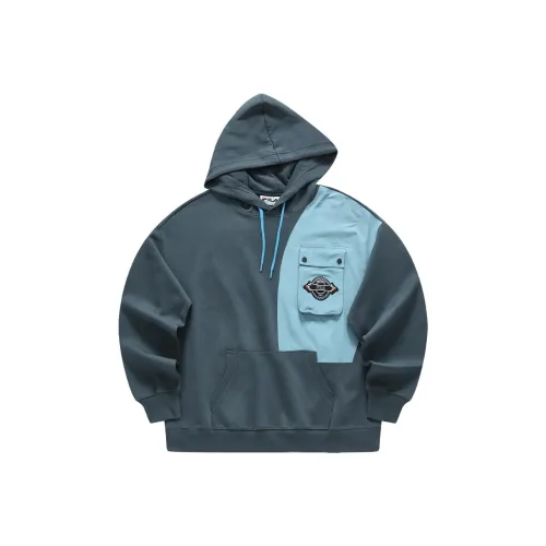 FILA FUSION Нефритовый Серый Мужские Свитшоты