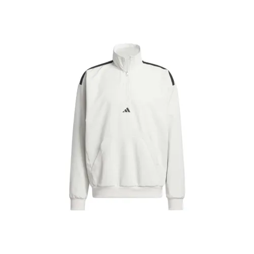 Adidas SELECT 1 4 ZIP Свитшот Мужской Белый