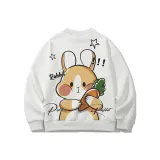 Белый морковный кролик (017)