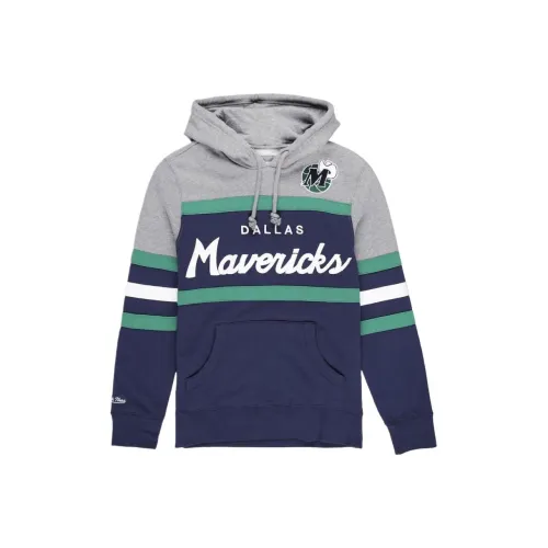 NBA x MITCHELL NESS Свитшот Dallas Mavericks Мужской Синий
