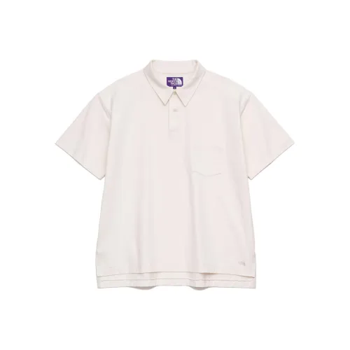 THE NORTH FACE PURPLE LABEL Экрю Мужская Рубашка Поло