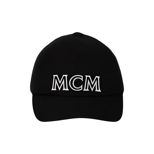 MCM Хлопок Бейсболки Черные Мужские