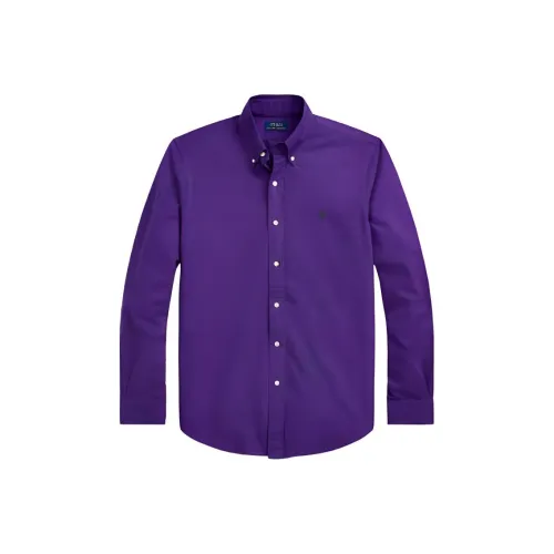 Polo Ralph Lauren Рубашка Мужская Фиолетовая