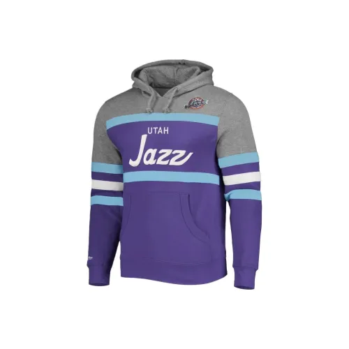 NBA Utah Jazz By MITCHELL NESS Толстовка Мужская Фиолетовая