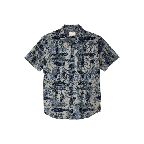 Filson FW24 Рубашка Мужская Рыбка Узор Цвет