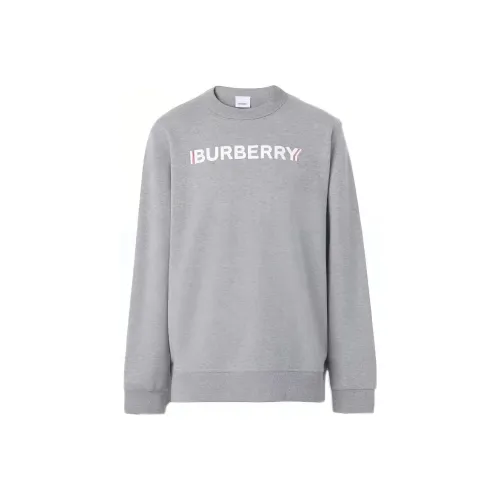 Burberry Светло-серый Мужские Свитшоты