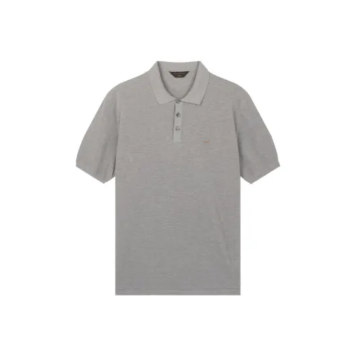 Ermenegildo Zegna Gray Men's Polo