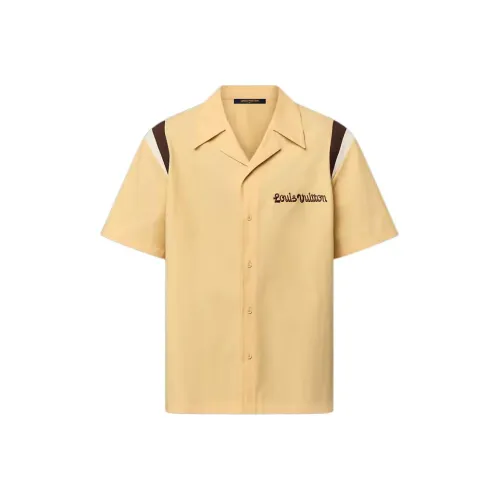 LOUIS VUITTON x Tyler Рубашка Мужская Желтая