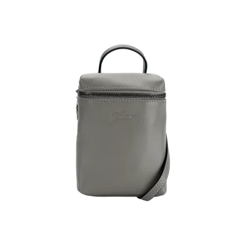 LONGCHAMP Le Pliage Xtra Коровья кожа Сумка через плечо Сумка Экстра маленькая Женская Голубино-серый