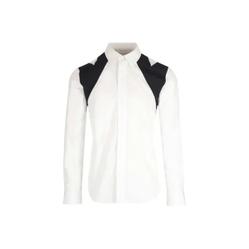 Alexander McQueen Белые Мужские Рубашки